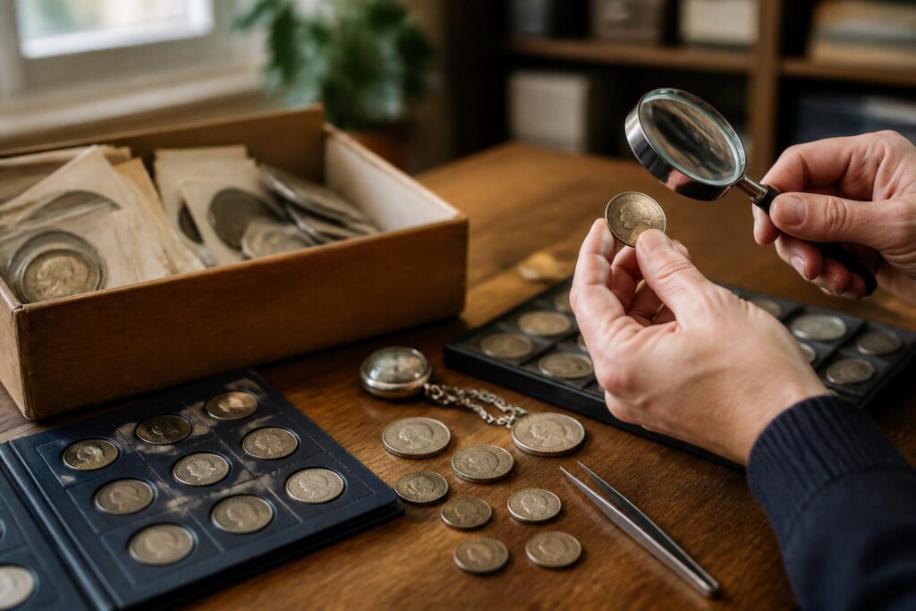 Nebenverdienst-Check: Alte Münzsammlung als Einnahmequelle prüfen